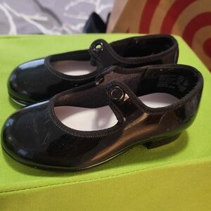 Black Kids/Toddler Tap Shoes